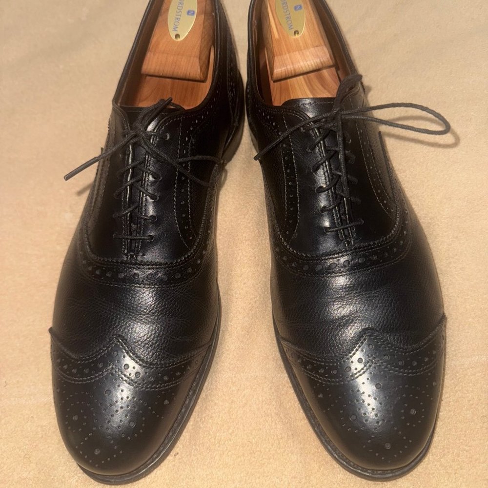 BLACK ALLEN EDMONDS HAMPTONS MENS SHOES SIZE 12